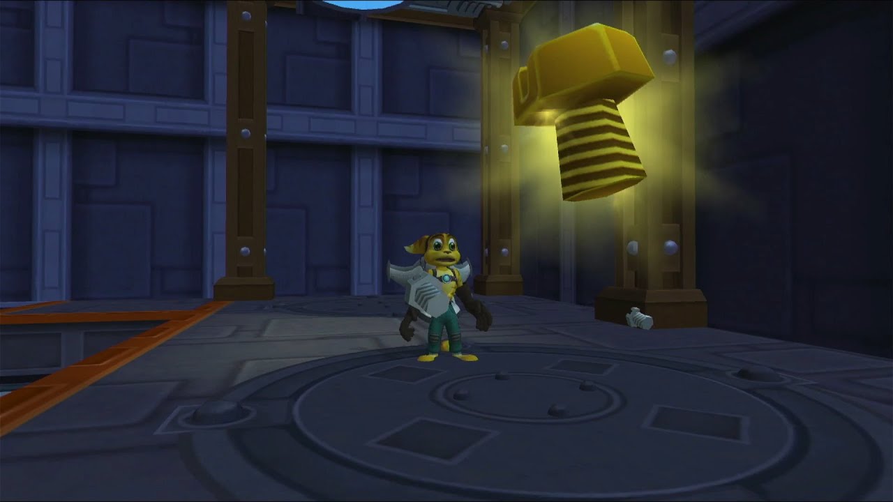 Ratchet and Clank planet Novalis All Gold Bolts