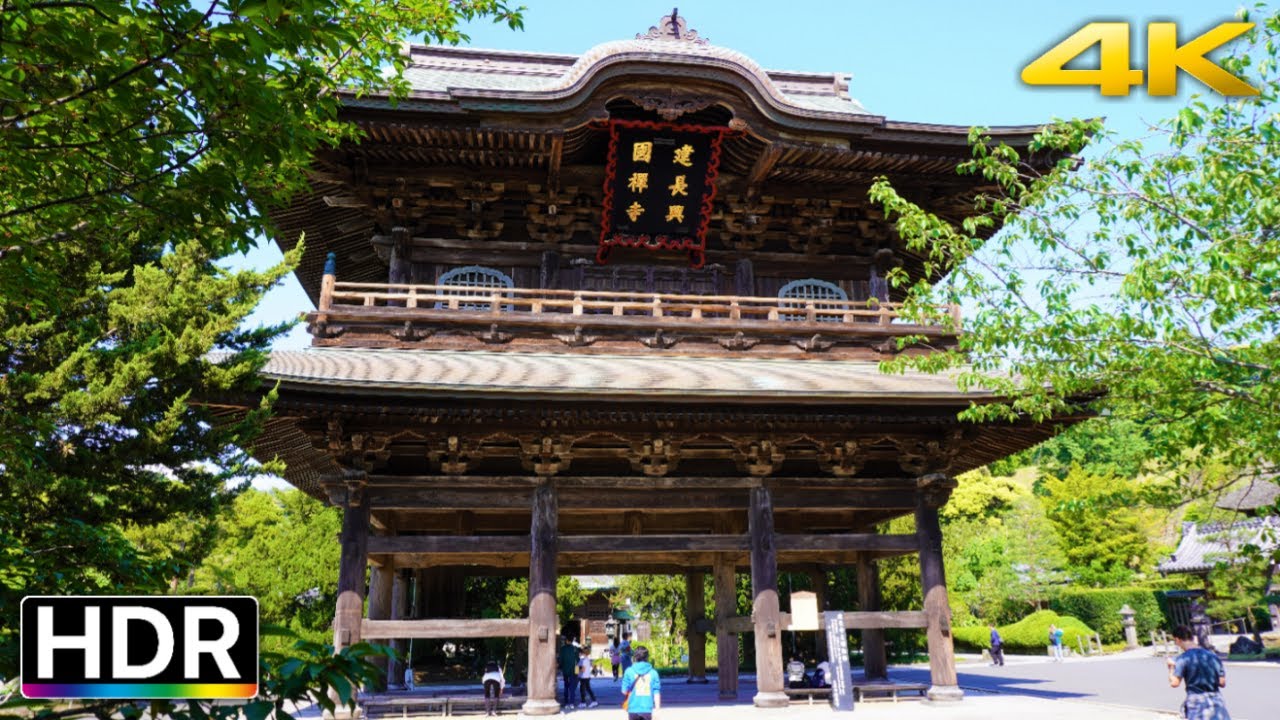 Zen Serenity: Exploring Kenchoji Temple in Kamakura, Japan 4K HDR Virtual Walk (建長寺散歩)