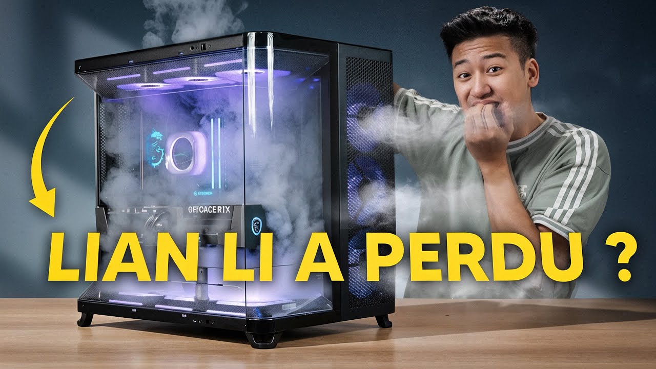 Corsair a gagn&eacute; mais... (AIR 5400 vs Lian Li O11)