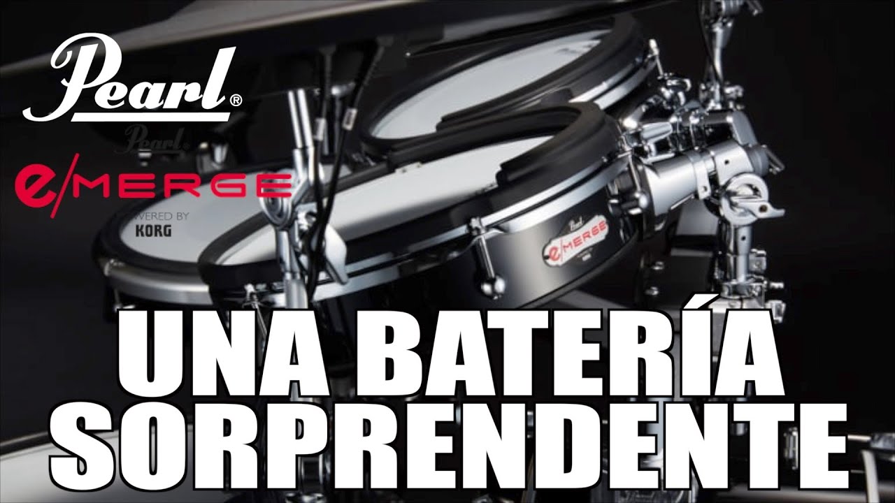 UNA BATERÍA SORPRENDENTE - PEARL E/MERGE