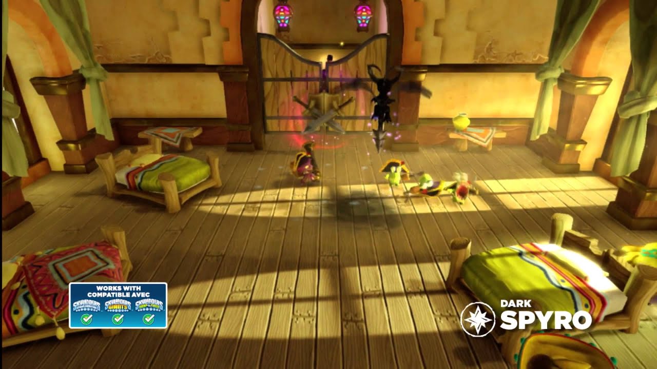 Skylanders: Swap Force - Meet the Skylanders -  Dark Mega Ram Spyro (Lights Out)