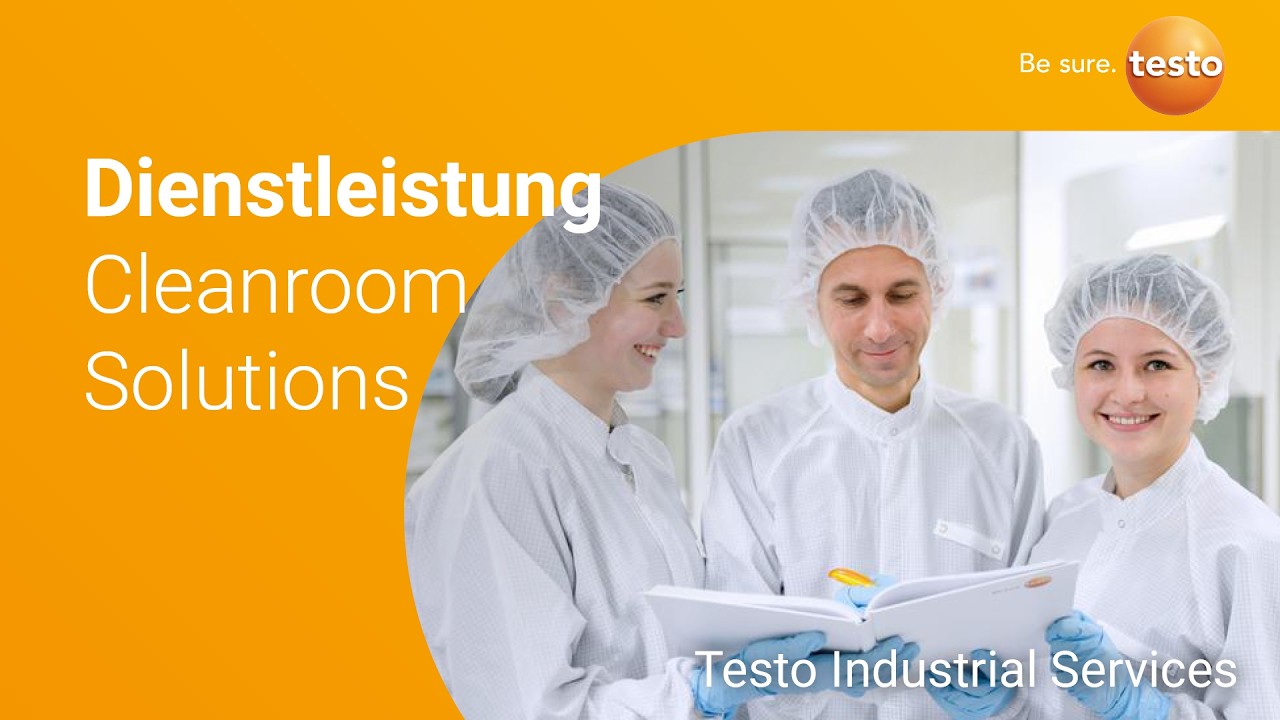 Testo Industrial Services &ndash; Cleanroom Solutions