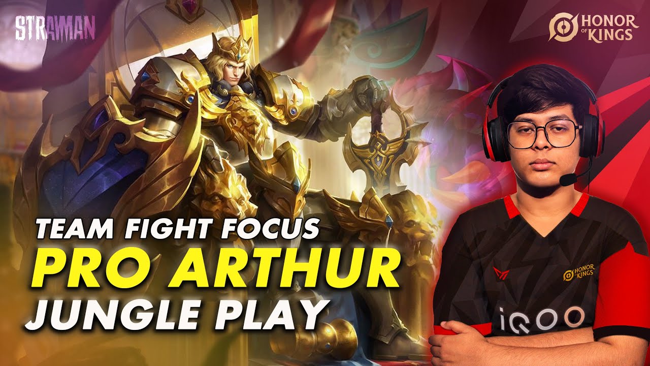 PRO ARTHUR JUNGLE GAMEPLAY | HONOR OF KINGS