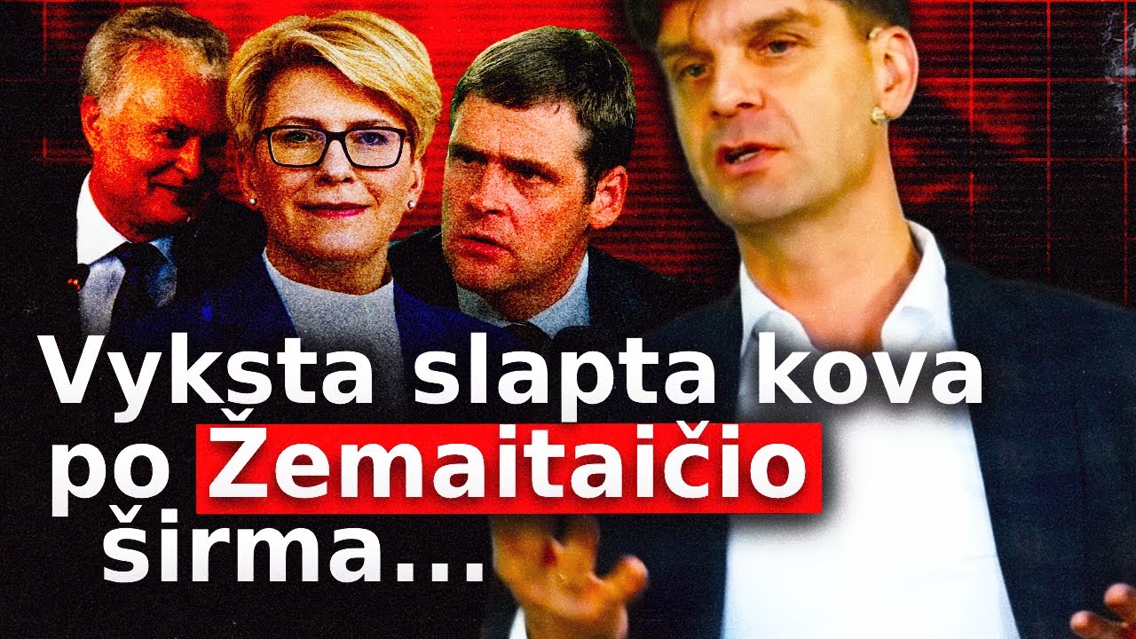 Ignas Vėgėlė apie Žemaitaičio širma ir dingstančius milijonus Ukrainoje