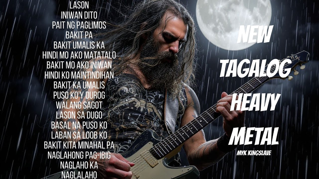 Tagalog Heavy Metal 🔥 | 1 Oras ng Orihinal na Kanta ng Sakit at Paglisan | Pinoy Metal