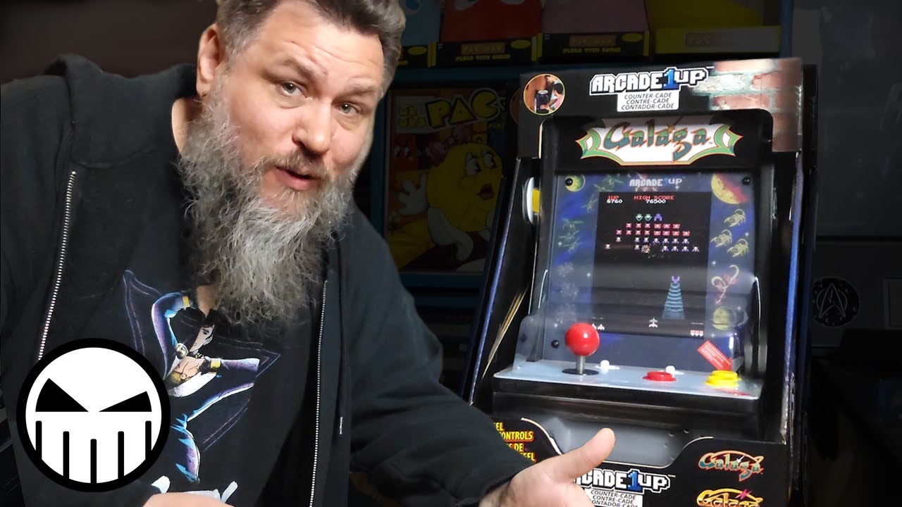 Arcade1Up Galaga Countercade (Unboxing)