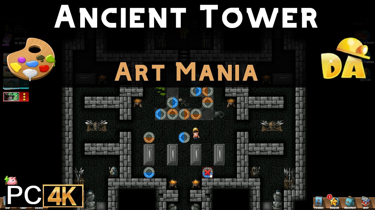 Ancient Tower | Art Mania (PC) | Diggy's Adventure