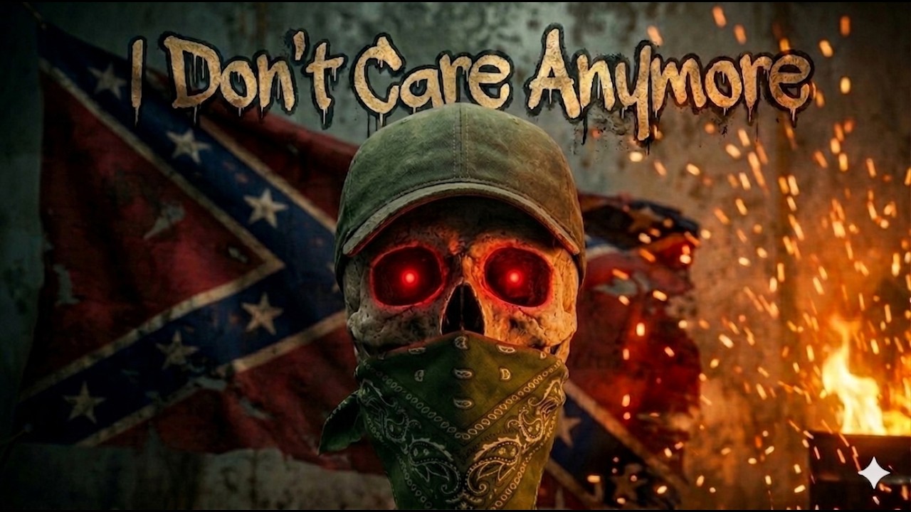 I DON&rsquo;T CARE ANYMORE 💀 | Dark Country Rap Anthem  | Dirty Outlaw Country Rap (Lyrical Music)