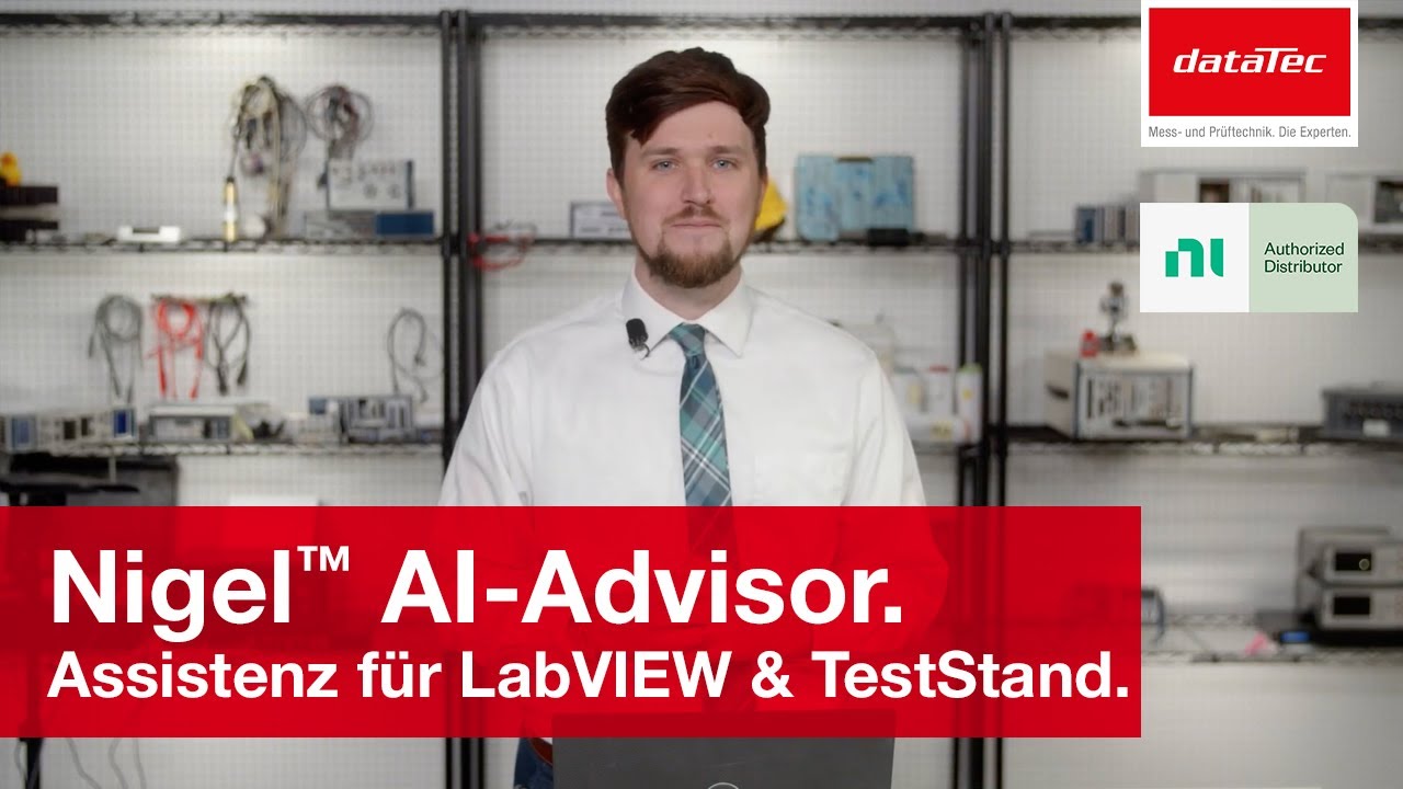 Der NI Nigel AI-Advisor | Assistenz für LabVIEW & TestStand.