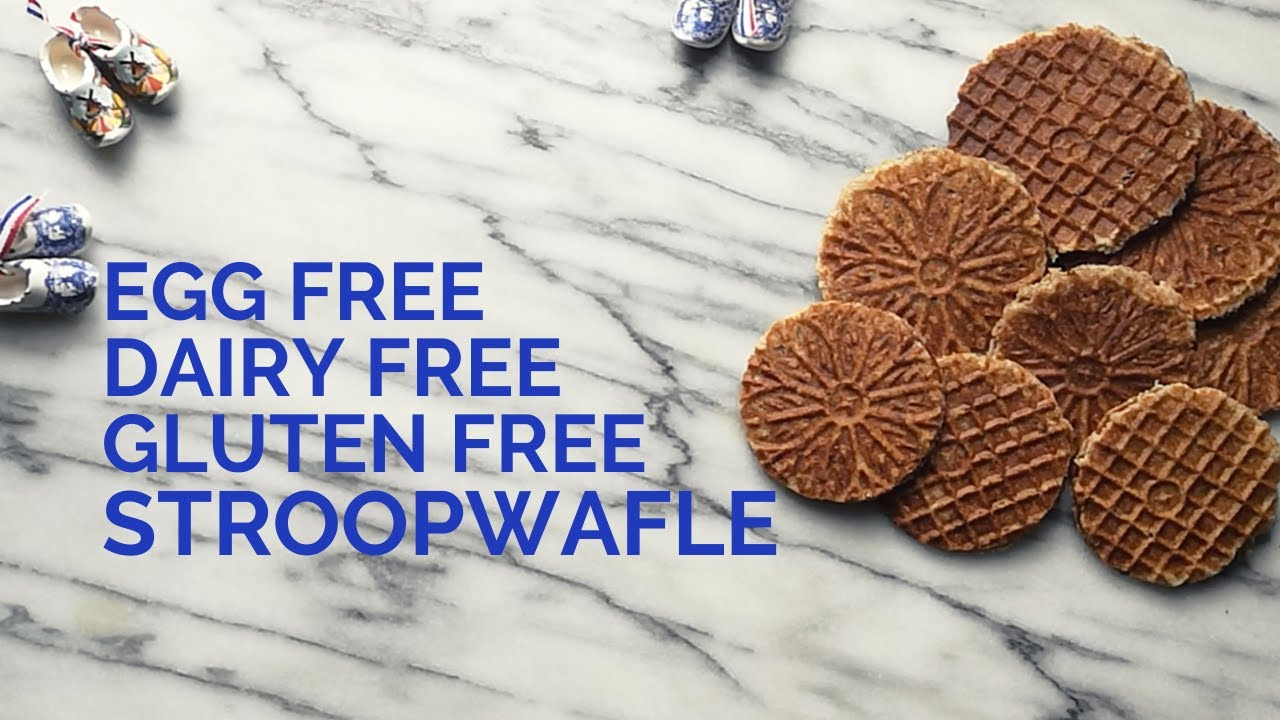 No flour Stroopwafel! Crispy, chewy and decadent!