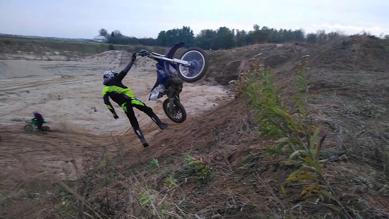 ENDURO PRZELOTY# Yamaha Yz250#Yamaha Yz450F# Ktm250Exc#Yamaha xt350#LONCIN 250;) #13