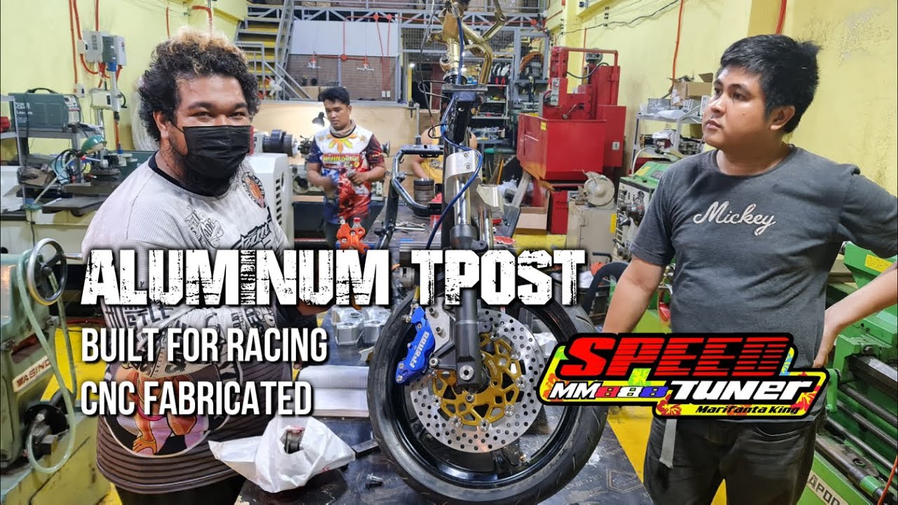 Built for Racing, Aluminum T-POST CNC fabricated by Speedtuner | AEROX & MIO Sporty