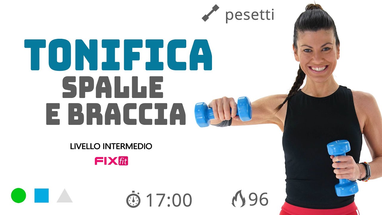 Braccia Toniche e Snelle: Esercizi A Casa Con Pesetti