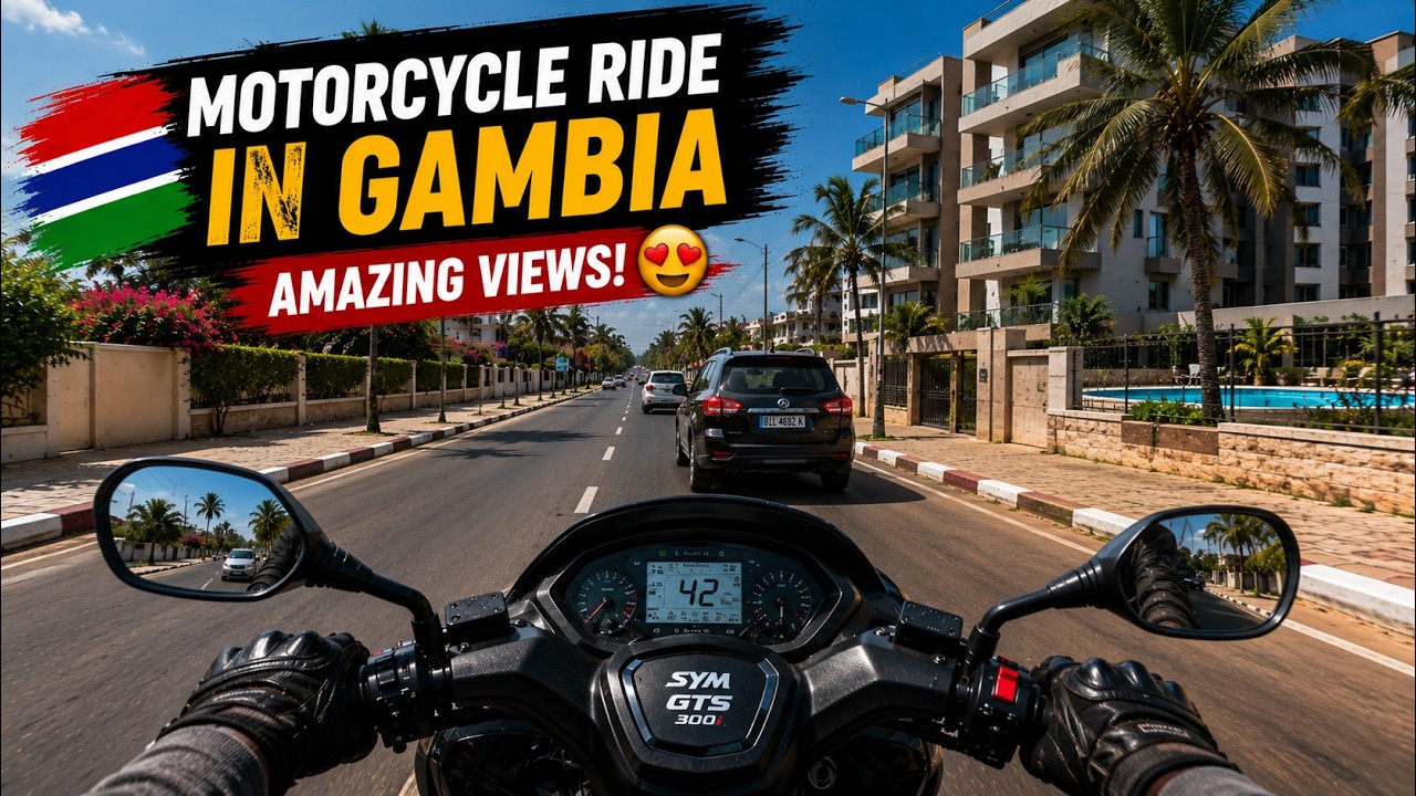 Morning Rush Hour in The Gambia