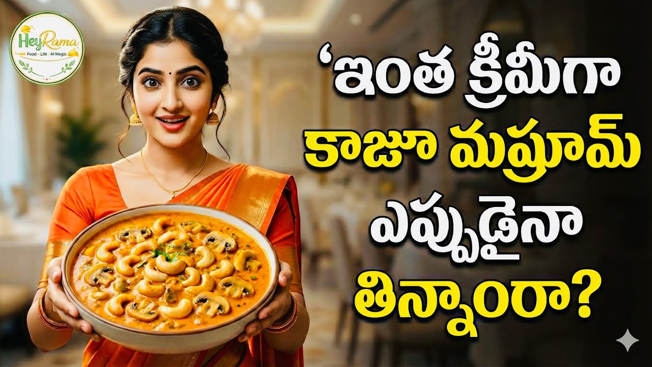 Kaju Mushroom Masala | Perfect Curry for Roti & Naan 