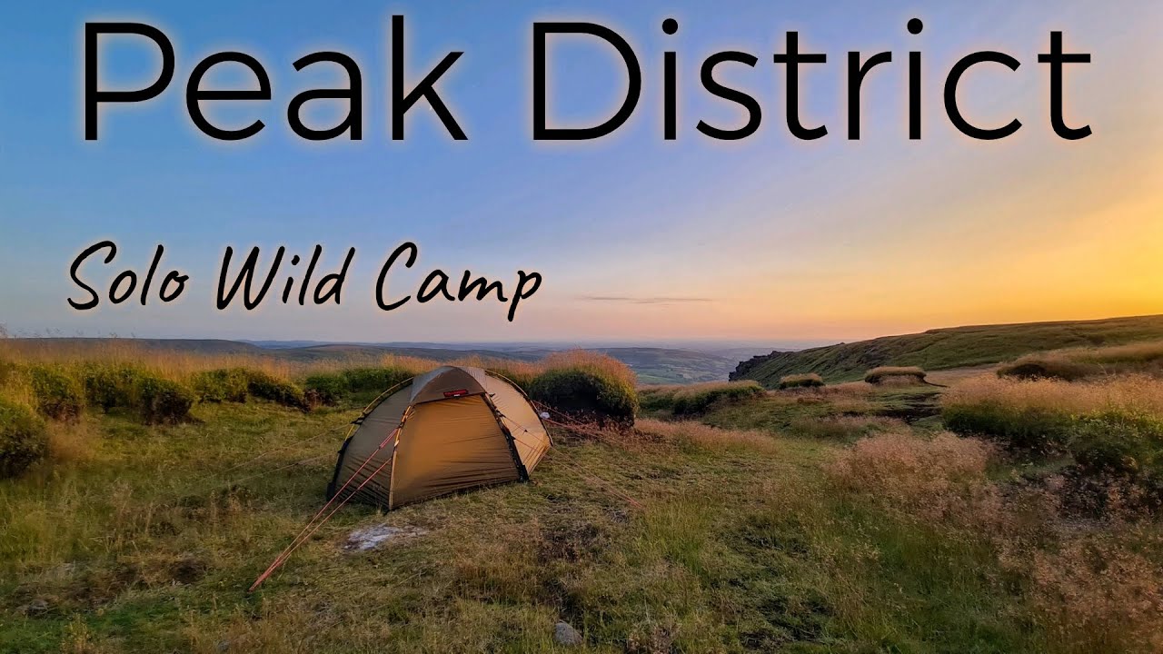 Peak District Solo Wild Camp Near Aircraft Crash Site / Hilleberg Soulo