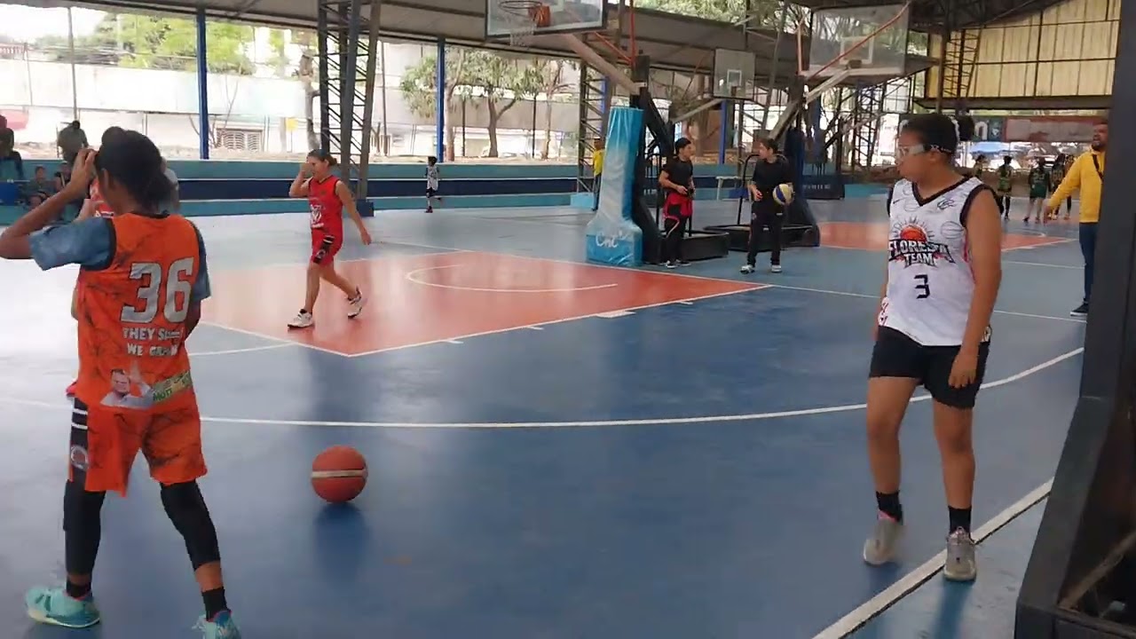 Campeonato Onorato Haro U13 chicas 👧 Floresta Team vs James liberio 3er Cuarto. 