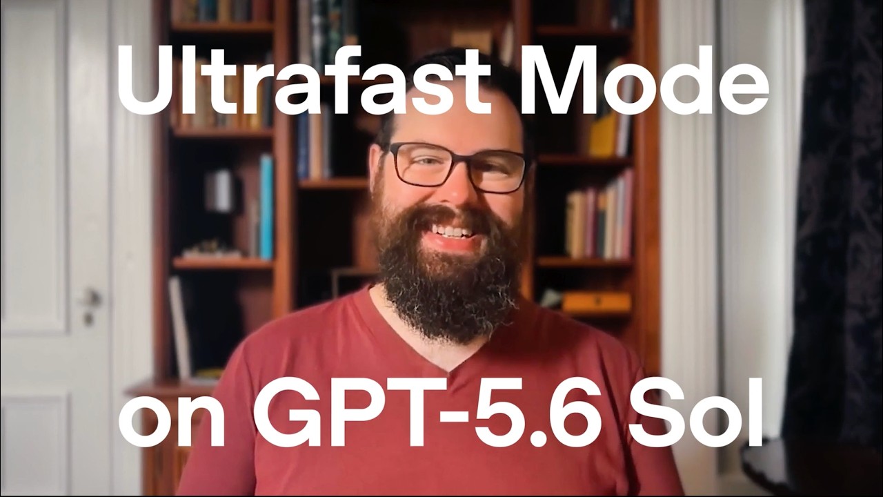 Przegląd trybu Ultrafast: GPT‑5.6 Sol z prędkością do 14 razy większą