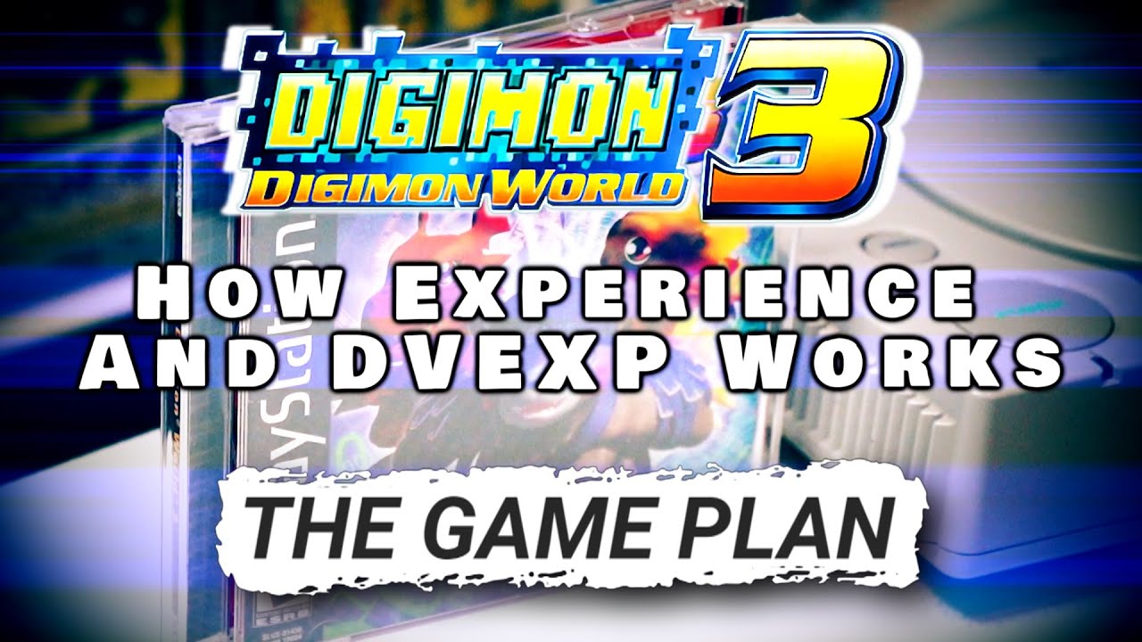 Digimon World 3 | Объяснение опыта и DVEXP | ПЛАН ИГРЫ