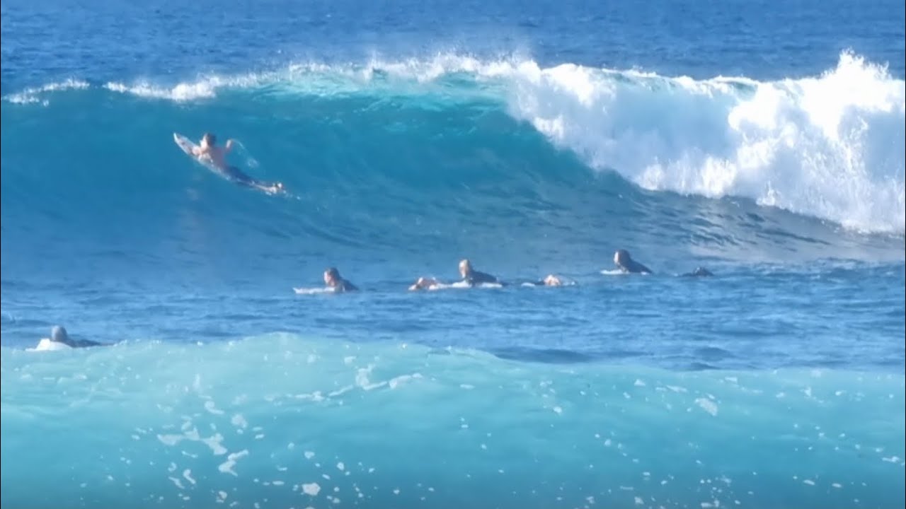 Surfing Playa de las Americas Tenerife  2025 - Nice swell 
