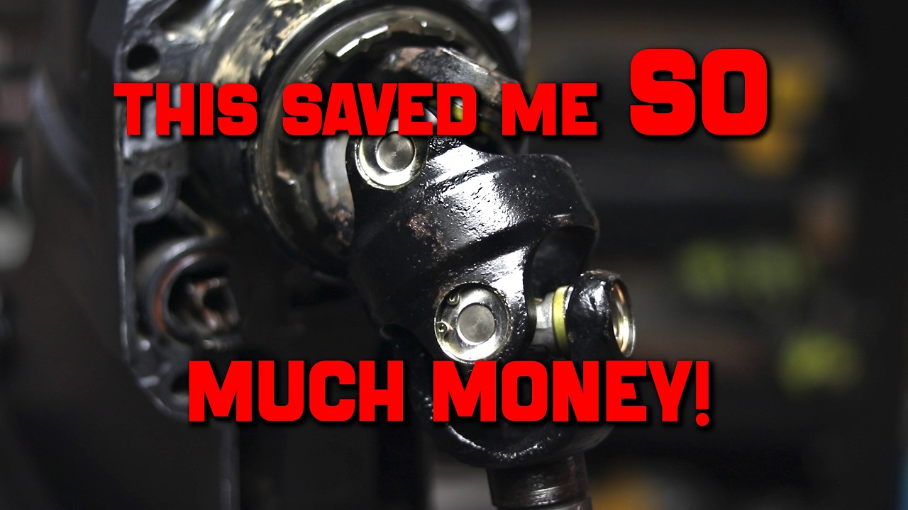 Mercruiser BRAVO Service: Universal Joint Install