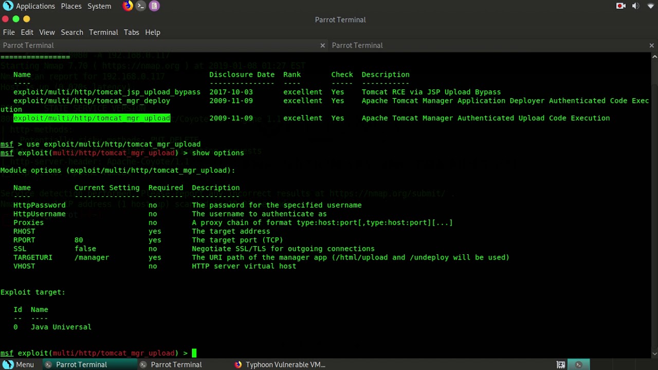 Apache Tomcat Manager Authenticated Upload Code Execution CVE-2009-3548