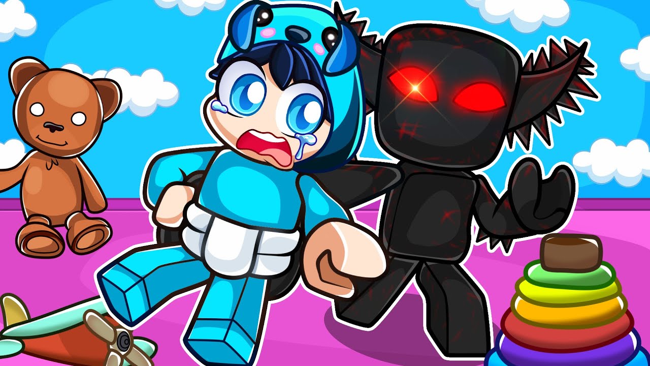 Остался один в истории детского сада Roblox!