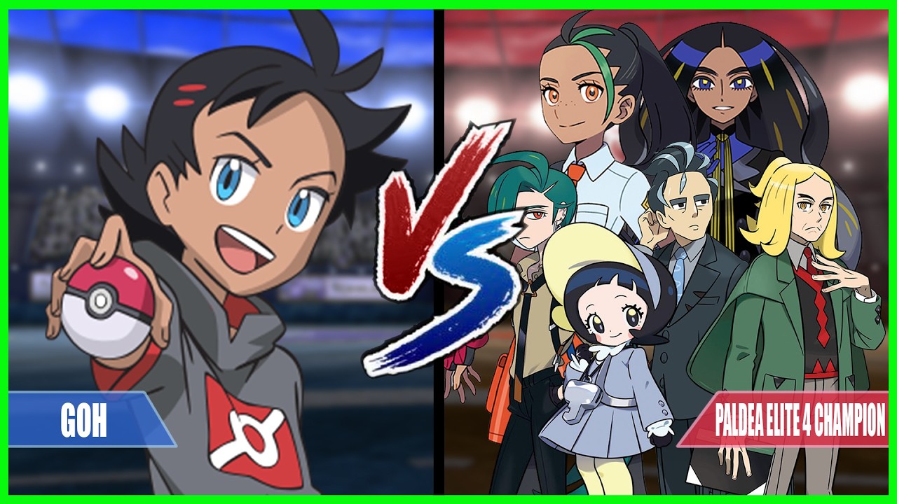 Pokemon Battle Series: GOH Vs. PALDEA ELITE FOUR and CHAMPION (Paldea League)