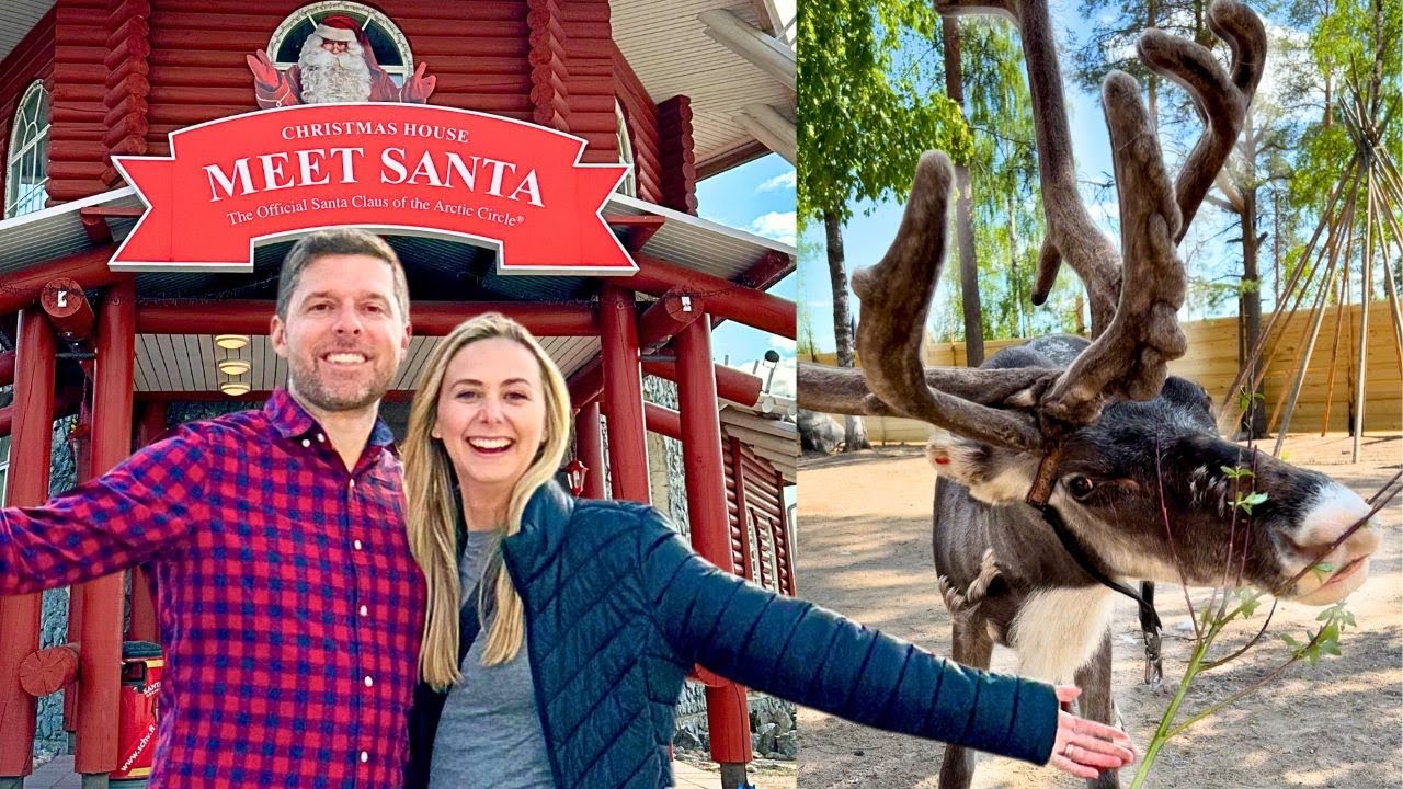 We Went to the Arctic Circle to Meet Santa!