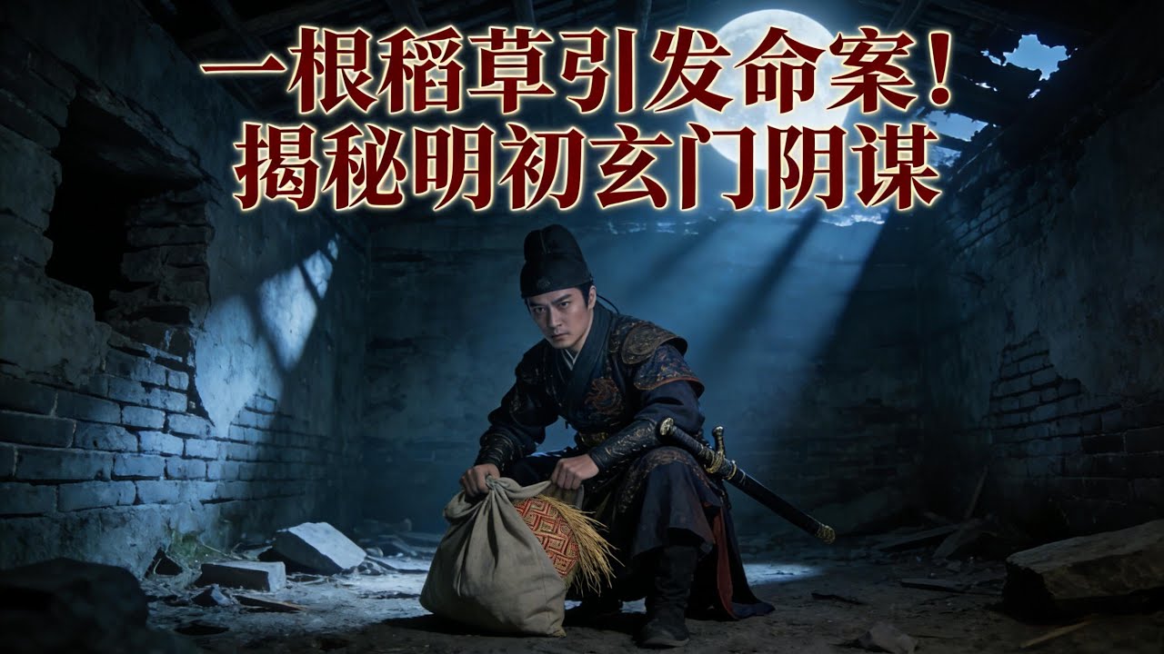 洪武秘闻：铁血帝王朱元璋，为何疯魔般追寻一根放牛稻草？真相藏着江山存续的密码