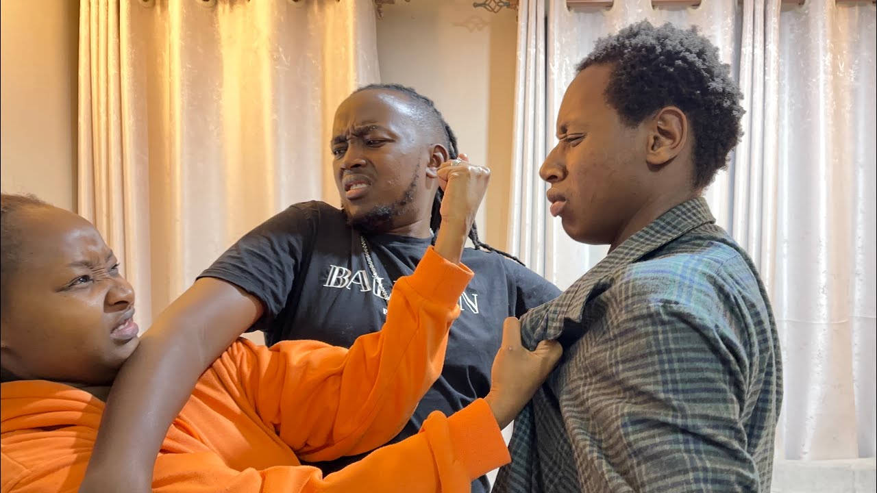 Nitakupiga Wewe!! Fighting With My Small Bro, Infront Of My HubbyTo See His Reaction