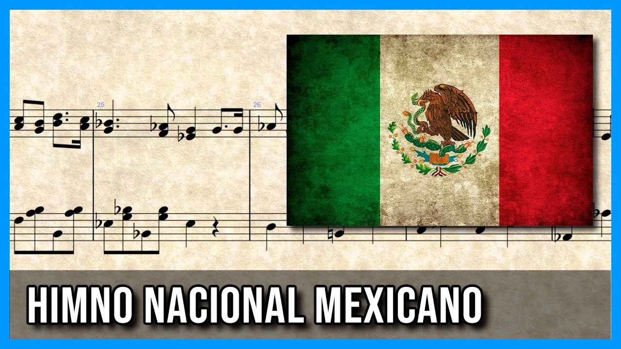 Himno Nacional Mexicano | Partitura Piano 🎼
