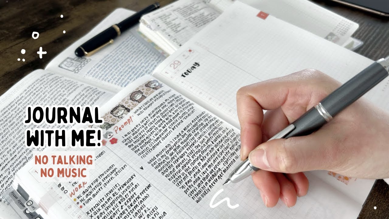 Quiet Journaling Session No.4 | No Talking & No Music