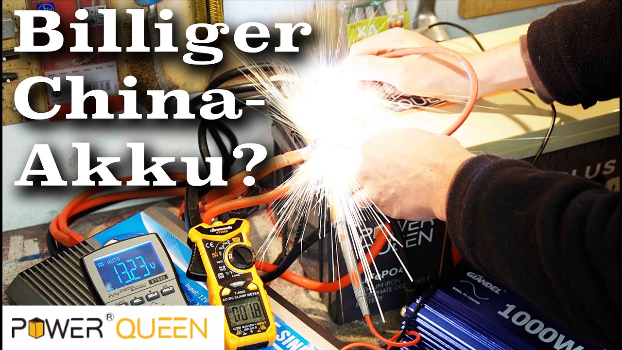 😳 billiger China-Akku?! | Power Queen LiFePO4 Test | Michas Werkstatt