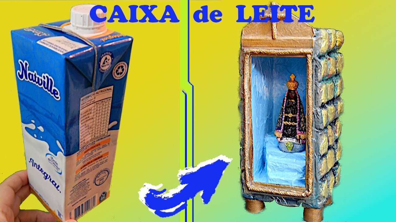 ARTE em ORATÓRIO decorado com isopor e papel #diycrafts #arte #oratorio #artesanato #reciclagem