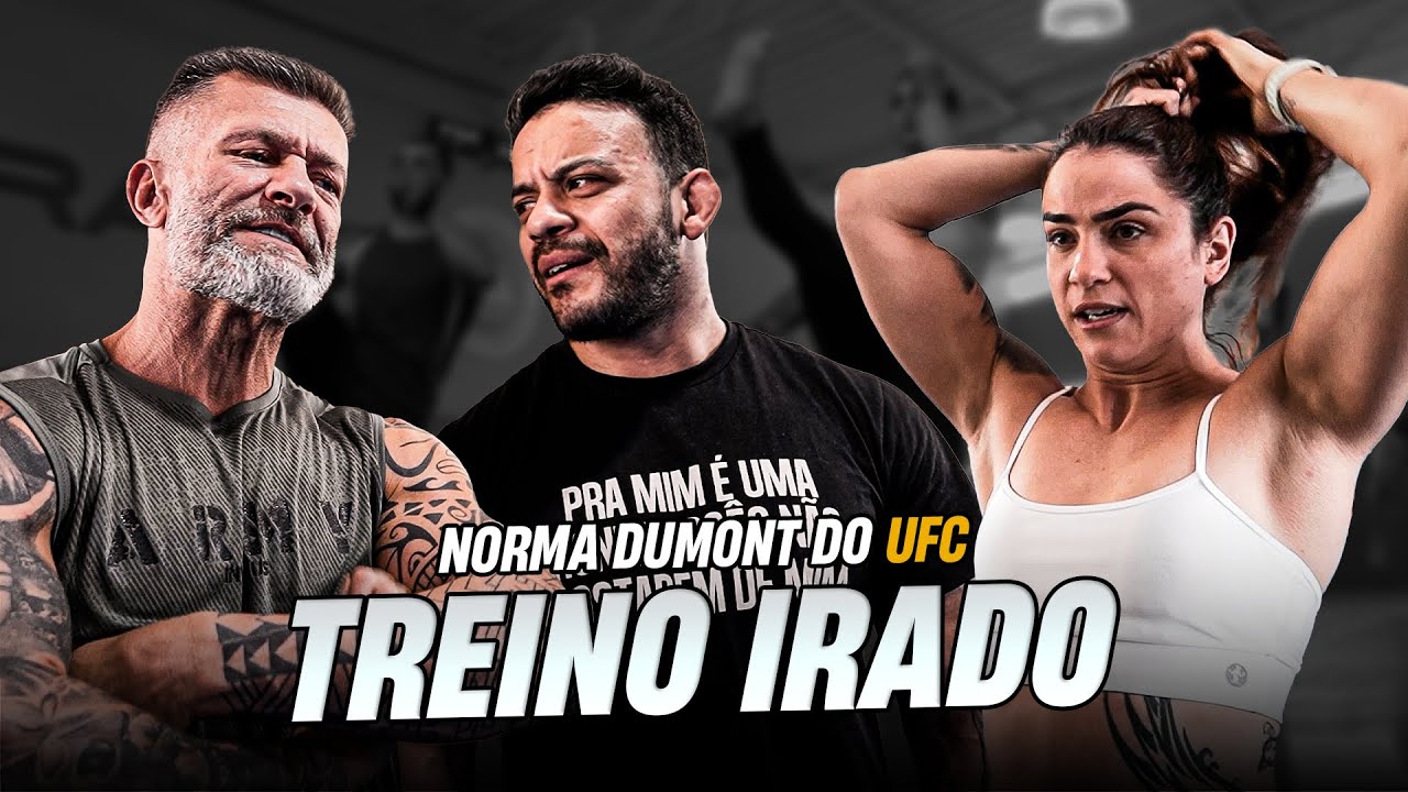 O Treino de uma LUTADORA DO UFC - Norma Dumont