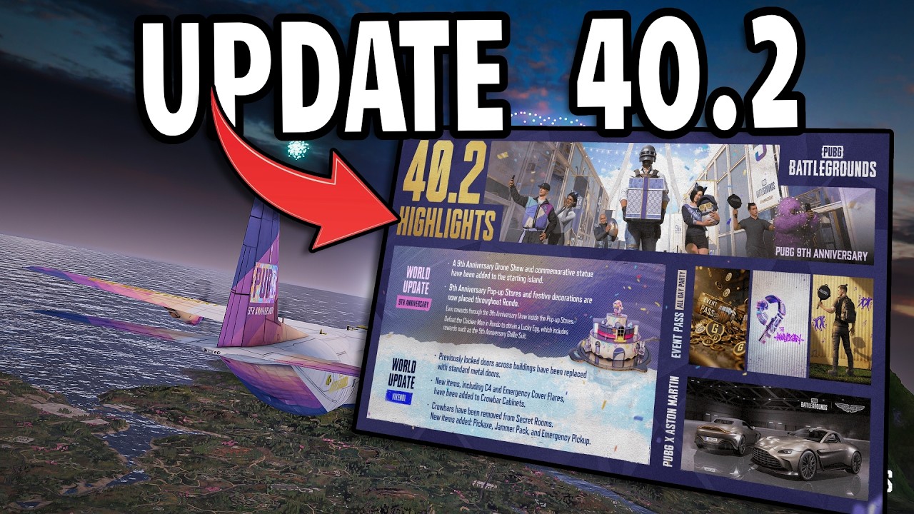 Todo Sobre Update 40.2 de PUBG | Aston Martin x PUBG | PUBG SEASON 40.2
