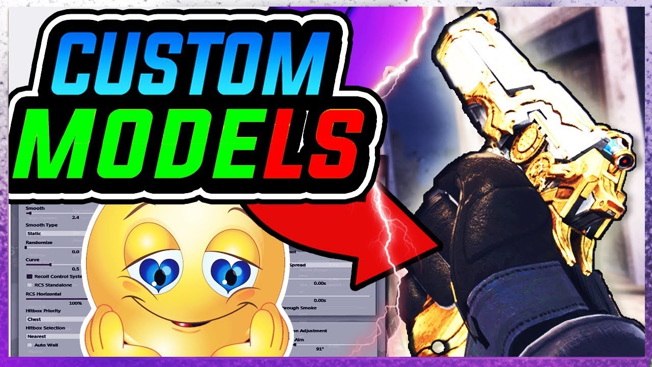 CS:GO Legit HACKING | CUSTOM MODELS CHEAT!! | AIMWARE V4 BEST CSGO CHEAT // NON PRIME Rage (2019)