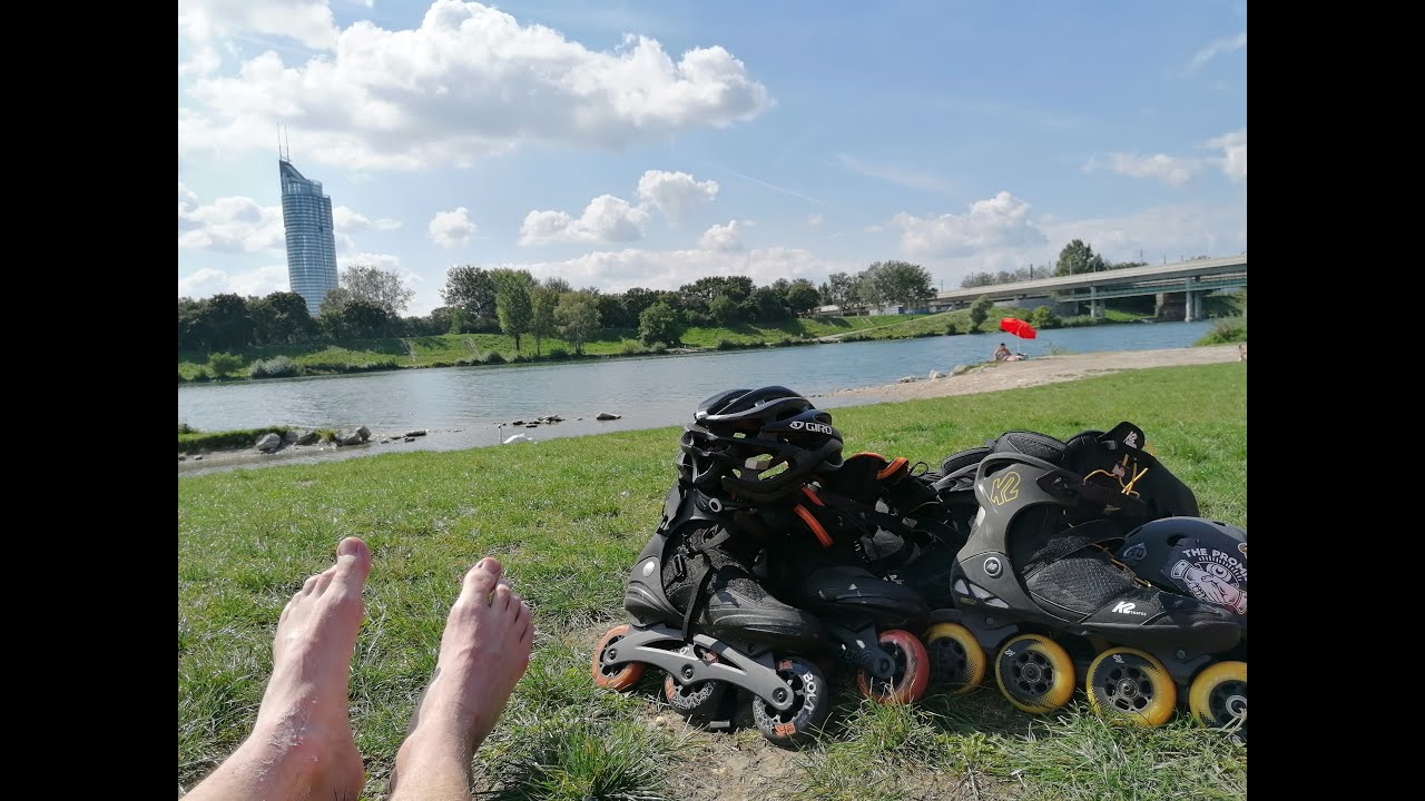 Passau - Wien mit den Skates (Donauradweg)