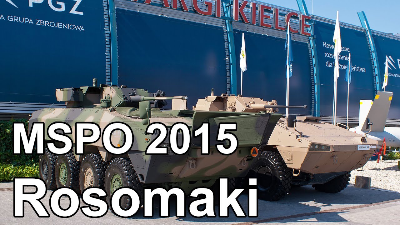 MSPO 2015 - Rosomaki (Komentarz) #gdziewojsko