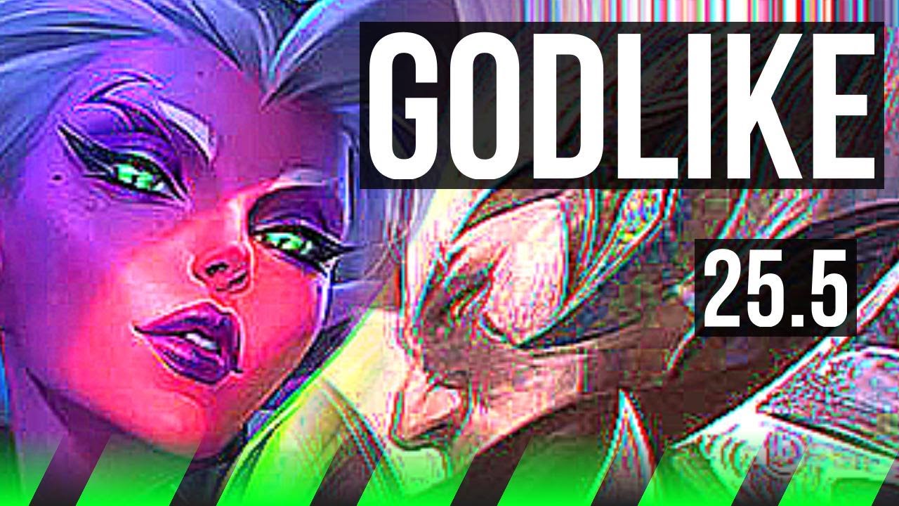 ZYRA vs DARIUS (JGL) | Godlike, 500+ games | KR Challenger | 25.5
