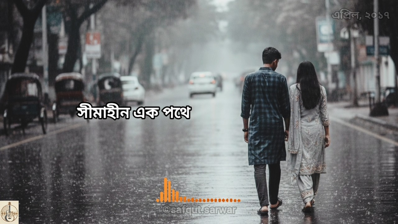 Shimahin | সীমাহীন | Safqut Sarwar | Lyrical Music Video