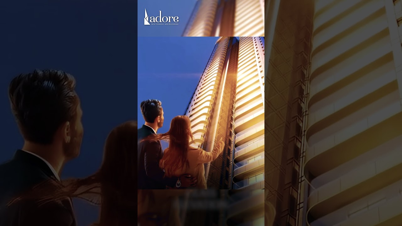 Adore Presidential Altitude 38 Story Front Glass Alivation Luxury Flat High Rise Sec. 84 Faridabad