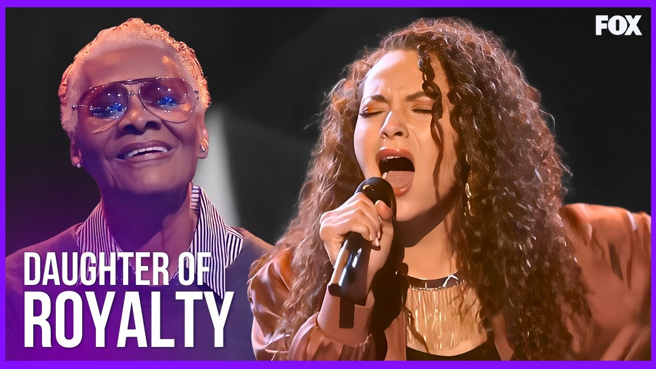 Legend Dionne Warwick at Her Granddaughter Cheyenne Elliots Audition on The Four