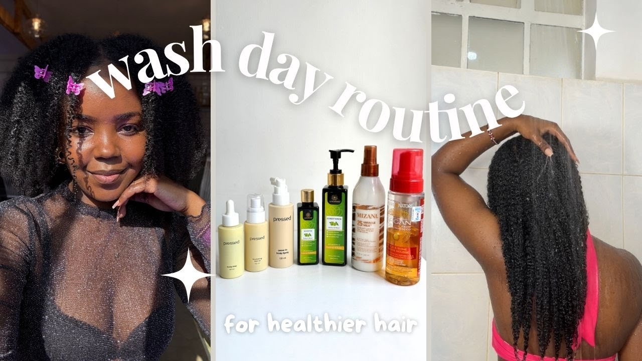 FULL WASH DAY ROUTINE I Healthy hair routine | Natural hair
