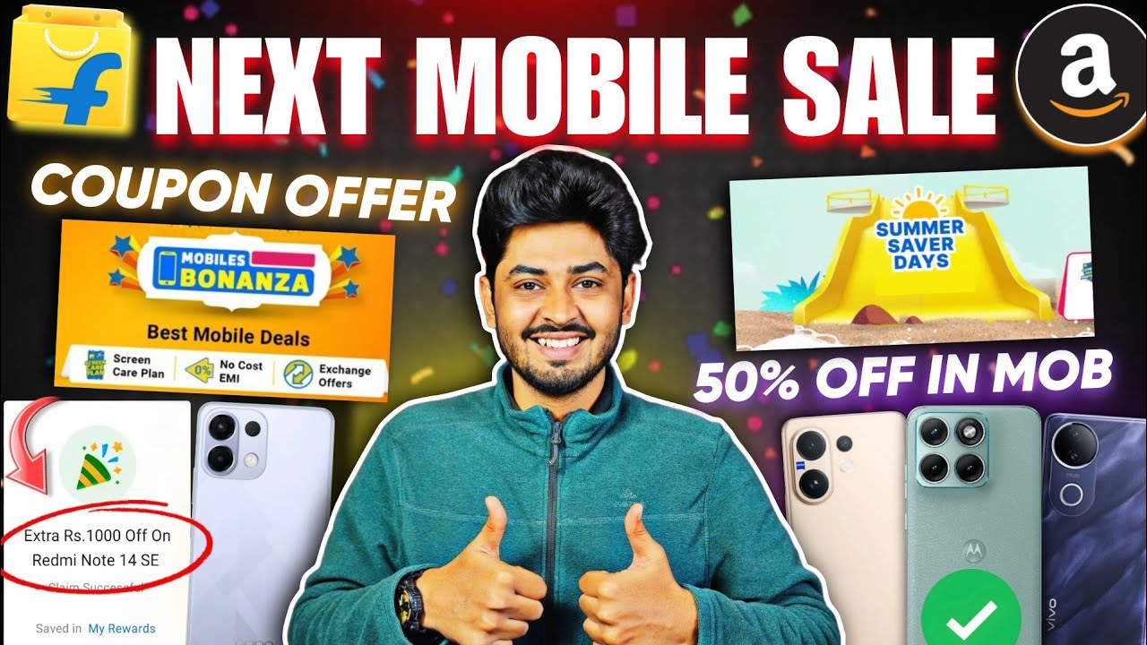 Flipkart Summer Sale 2026 Mobile Offers | All Mobile Offers in Amazon Summer Sale 2026 Flipkart Next