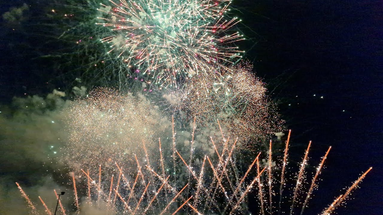 Feuerwerk Eröffnung Königshöfer Messe 2025