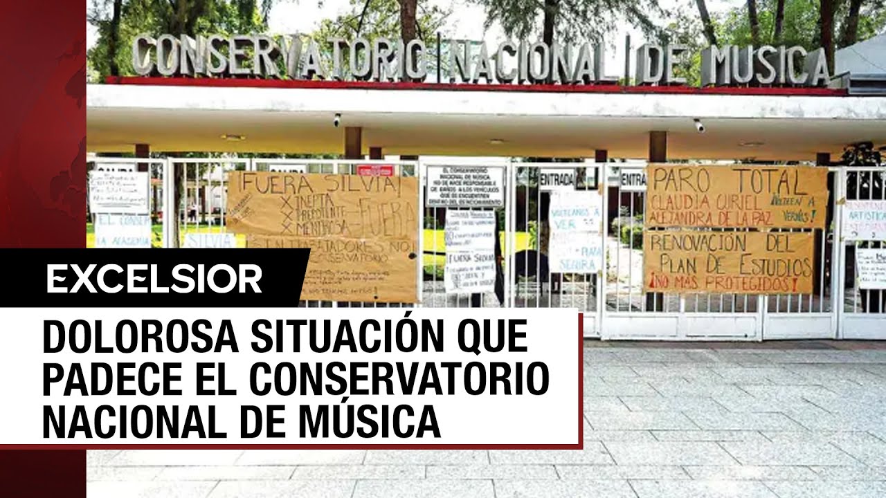 Conservatorio Nacional de Música en el abandono