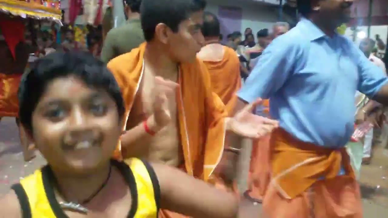 Ooruttukala Bhadrakali Amma Temple Festival procession from PNR Makkal Tharavaad -  March2016