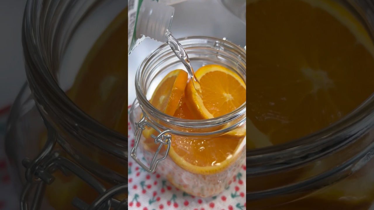 【果実酒】妻の笑顔の為に手作りするオレンジ果実酒